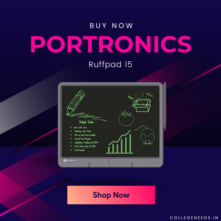 portronics notepad as #1 tech tool